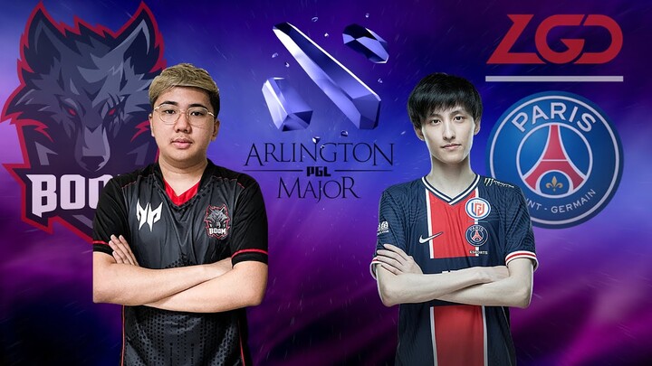 BOOM ESPORTS vs PSG.LGD - SEA vs CHINA - PGL ARLINGTON MAJOR PLAYOFFS 2022 DOTA 2 HIGHLIGHTS