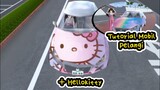 Tutorial Membuat Mobil Pelangi 🌈 + Hellokitty 🤩 - Sakura School Simulator 🤗🌸