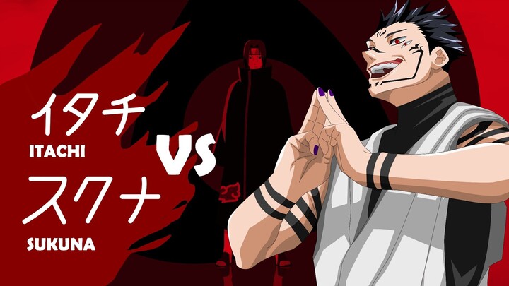 Sukuna kalah telak 😱!! Itachi vs Sukuna | Fan Animation