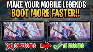 Gawing FASTBOOT Ang MOBILE LEGENDS Mo Gamit Ang Method Nato!!