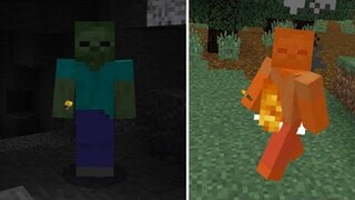 โหมดซอมบี้ในเกมมายคราฟพีอี จะขนาดใหนกันเชียวว่ะ!? | Add-on Minecraft Pe