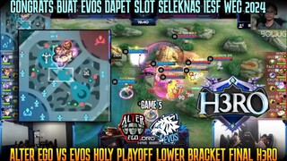 EVOS DIKASIH HERO POWER SEMUA? AE BECANDA? ! GAME 5 EVOS VS ALTER EGO SEMIFINAL H3RO ESPORTS