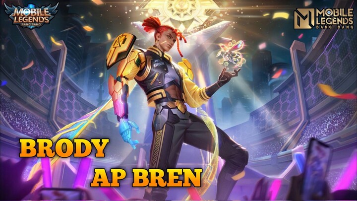 BRODY SKIN LEBAH KEREN CUYY || GAMEPLAY BRODY - MLBB