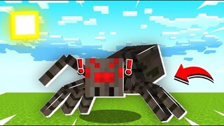 HIGANTENG GAGAMBA sa MINECRAFT (GIANT SPIDER VS IRON GOLEM) Tagalog