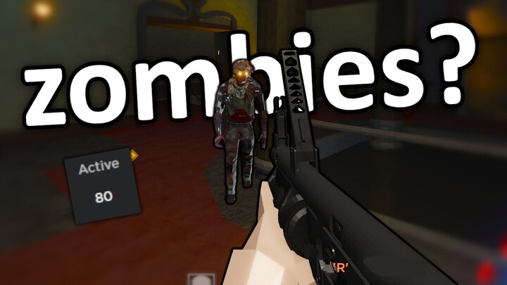 this ROBLOX FPS was CONVERTED into a ZOMBIES GAME...