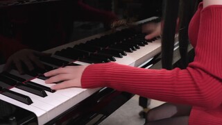[Seni piano istri saya] Lagu tema SPY×FAMILY sebenarnya memiliki rasa JOJO! ? SPY×FAMILY Tema Utama Piano Mainkan Piano Ru