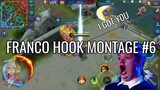 FRANCO HOOK MONTAGE #6 |1 HOOK 1 KILL | MLBB | MRDOPE