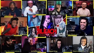 BLEACH: THOUSAND-YEAR BLOOD WAR OFFICIAL TRAILER | REACTION MASHUP😱