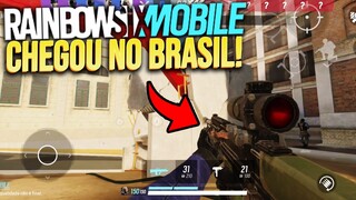 FINALMENTE! RAINBOW SIX MOBILE - PRIMEIRA GAMEPLAY [DUBLADO]