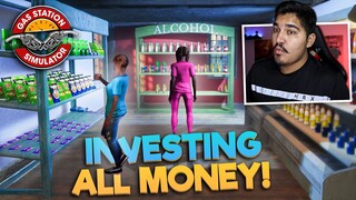 I INVESTED ALL MY MONEY INTO PRODUCTS! - GAS STATION SIMULATOR #7