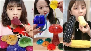 얼음ASMR 바질씨드 얼음먹방 리얼사운드 AMAZING CRUNCHY BASIL SEEDS ICE Eating MUKBANG SATİSFYİNG #34