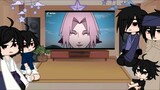 Sasuke react to Sakura(Sasusaku)