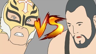 619 rey Mysterio | wwe animation rey Mysterio vs big show