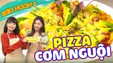 Con gái Hàn Quốc trổ tài nấu món "Pizza Cơm Nguội" ngon bá cháy!! | JUJU tập nấu món ăn Hàn Quốc