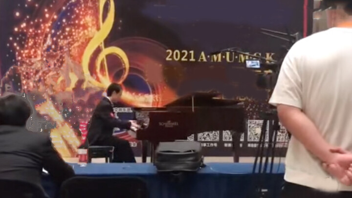 [Perfect Cherry Blossom] Playing its song at a piano competition