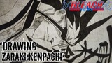 Kang brutal | Drawing Zaraki Kenpachi - BLEACH