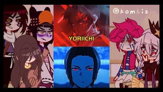 //Algunas//Upper-moons reaccionan a Yorichii🔥🔥🗡