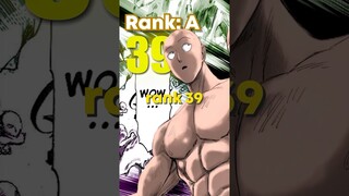 Saitama's UNBELIEVABLE Rank Climb 😮 #animeanxiety #onepunchman