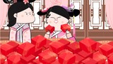 -Empresses in the Palace animation food show｜Xia Dongchun's immersive and delicious hawthorn cake~