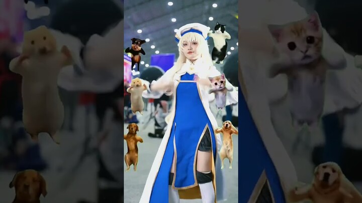 #shorts Priestess | Goblin Slayer cosplay dance from Spring Day 2024