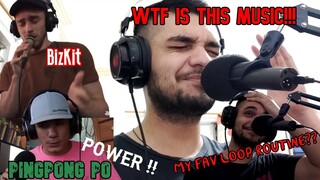 PINGPONG PO BEATBOX & BIZKIT LOOPSTATION REACTION !!!