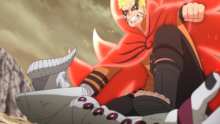 Kurama took his life to dye the Chakra red, let Naruto use Baryon for 1 minute