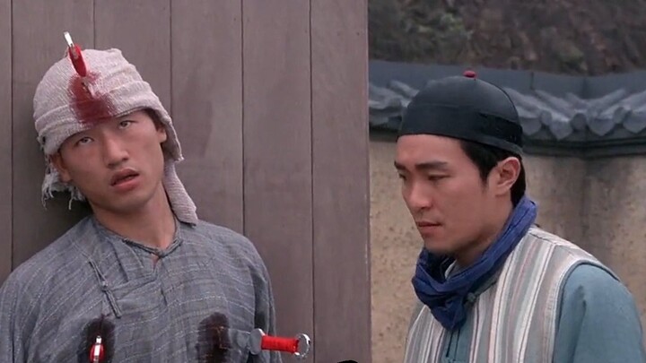 Famous scenes from Stephen Chow's movies "Manslaughter"