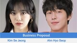 "Business Proposal" Upcoming K-Drama 2022 Trailer | Kim Se-Jeong, Ahn Hyo-Seop