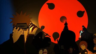 Hand-painted Alliance Zoro vs. Sasuke and the great swordsman fierce battle in the canyon