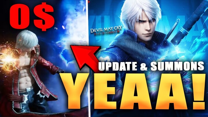 This F2P Summon ACTUALLY happened... Devil Bringer UPDATE! (Devil May Cry: Peak of Combat)