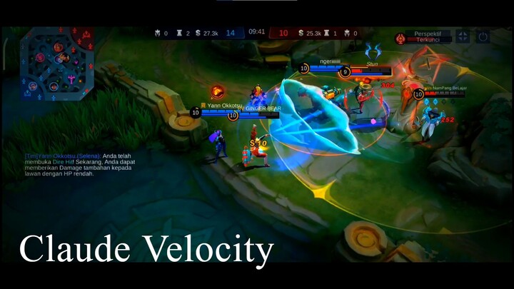 Velocity Claude Mobile Legend