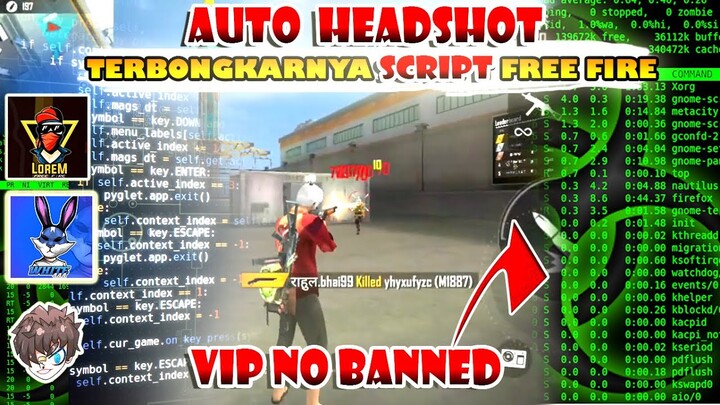 Cheat Pro Player Auto Headshoot FREE FIRE Max dan Original Pastes Booyah Terus👿