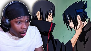 ITACHI VS SASUKE!! THE UCHIHA MASSACRE!! - Naruto Episode 84-85 REACTION!!