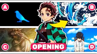 CAN YOU GUESS THE OPENING WITH ONLY ONE PICTURE? 🎧🎬🕹️ Guess the anime opening | ANIME QUIZ 💙