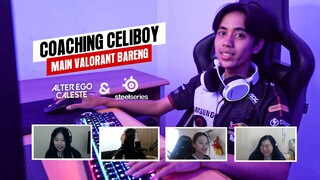 COACHING CELIBOY MAIN VALORANT BARENG ALTER EGO CELESTE & STEELSERIES!
