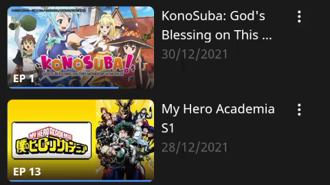 Animes I've watched