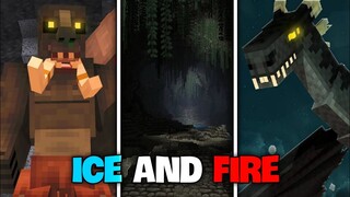 🔥ADDON/MOD ICE AND FIRE UPDATE CỰC HAY CHO MINECRAFT PE 1.19 RỒNG, ITEM..