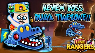 BOSS BUAYA TIMEZONE ULTRA! 🐊 LINE RANGERS (INDONESIA): 8☆ Scary Croc Game Boss Ultra Evolve Lvl. 150