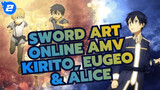 Sword Art Online/ Kirito, Eugeo & Alice/ AMV | I will guard those trees under the night sky_2