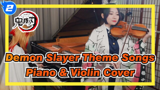 [Demon Slayer] Mugen Train Theme Song - Homura / LiSA (Piano & Violin Cover)_2