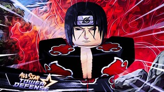 (Susanoo) Itachi 6 Star is the NEW KING OF FIRE on All Star Tower Defense | Roblox