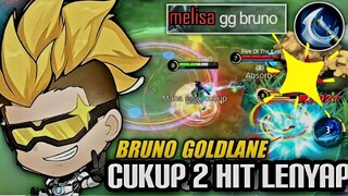 DAMAGE BRUNO 2 HIT MUSUH LANGSUNG LENYAP !! NGERI PARAH 🔥