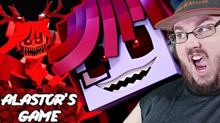 Hazbin Hotel Music Video 🎵 - "Alastor's Game" [Minecraft Animation] HAZBIN HOTEL SONG REACTION!!!