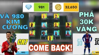 Phá 30k vàng và 1k Kim Cương để mở Top Class trong Dream League Soccer 2022