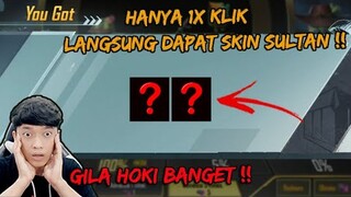 GILA HOKI BANGET HANYA 1X KLIK LANGSUNG DAPAT SKIN SULTAN INI !! - PUBG MOBILE