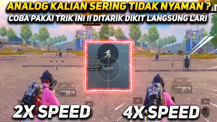 KECEPATAN MOVEMENT MENINGKAT !! TRIK ANALOG JIGGLE JADI LEBIH CEPAT BIAR LINCAH - PUBG MOBILE