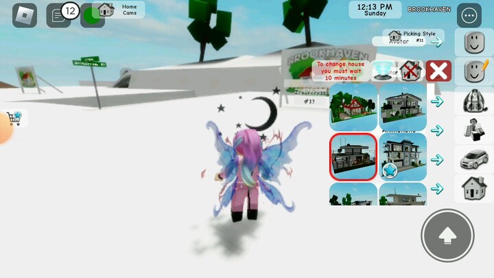 game play Roblox haha kita main game pulak