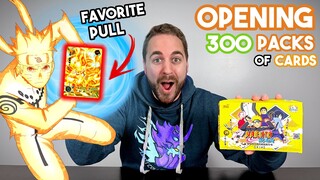 OPENING! 300 Packs 🎴 of Naruto Cards...EPIC KCM Naruto Pull!!!