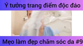 Ý tưởng trang điểm độc đáo mẹo làm đẹp chăm sóc da #9