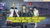 LITCH COMBO DENGAN YUNO SWIM BURST DAMAGE WIPE OUT 1 TURN 🍀BLACK CLOVER MOBILE